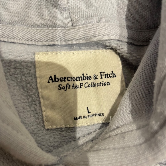 Abercrombie Baby Blue Hoodie - Picture 2 of 4